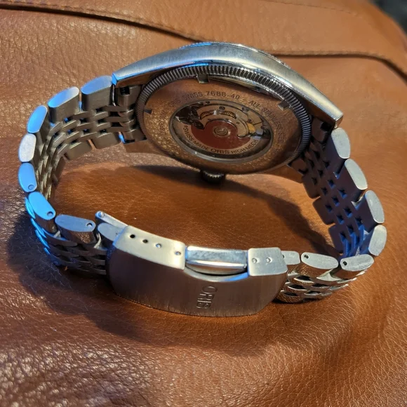 Oris big crown small seconds pointer day and date. - Picture 4 of 10